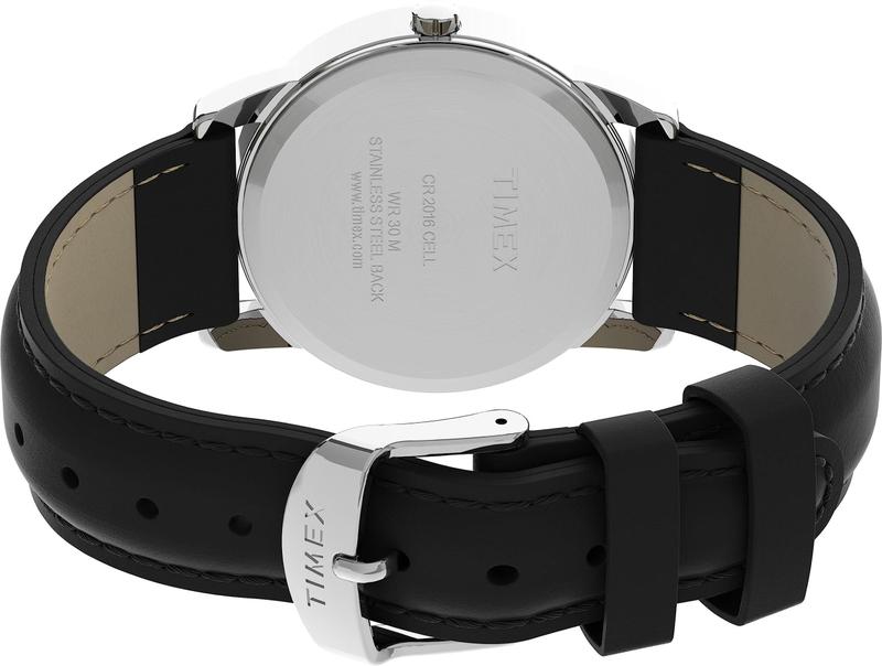 TIMEX時計 Relógio Timex Easy Reader T2H281 - Pulseira de Couro Preta 35mm